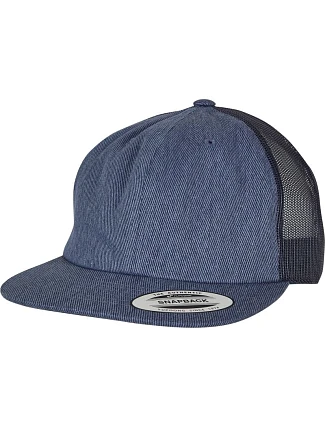 Flexfit 6006 5-panelová čiapka typu Trucker 55.6006 modrá surová Flexfit 6006 5-panelová čiapka typu Trucker 55.6006 modrá surová