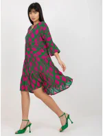 Šaty D73771M30214G zelené