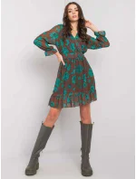 Šaty DHJ SK 12220 3.51P hnedá Šaty DHJ SK 12220 3.51P hnedá