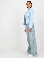 Dámska bunda NM KR G102.00P svetlo modrá - FPrice