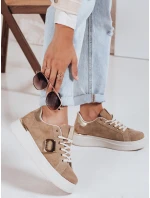 FashionStreet béžové dámske tenisky ZY1067 FashionStreet béžové dámske tenisky ZY1067