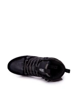 Wysokie Sportowe Męskie Buty Big Star II174223 Czarne