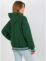 Mikina RV BL 8372.04P tmavo zelená