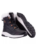 Juniorské členkové snehové topánky Mester Wp Teen Jr 92800555587 Black with White - Hi-Tec