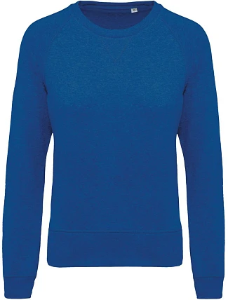 Kariban K 481 Dámska mikina s raglánovými rukávmi z bio bavlny 20.K481 ocean blue heather Kariban K 481 Dámska mikina s raglánovými rukávmi z bio bavlny 20.K481 ocean blue heather