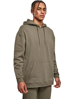 Build your Brand BB 006 Oversize mikina s kapucňou z hrubej bavlny 56.B006 čierna