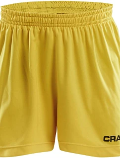 Craft Teamwear Squad Go Short Solid Jr Detské športové šortky 82.5586 švédska žltá