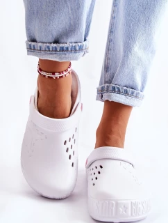 Dámske ľahké papuče Big Star II275003 White