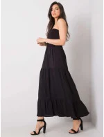 Šaty D73761M30251 čierne - FPrice Šaty D73761M30251 čierne - FPrice