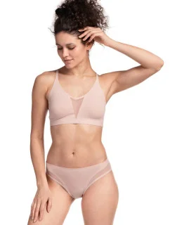 Dámska podprsenka L-POL5019TP-06 Béžová - Lama