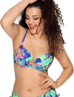 Vrchný diel plaviek 143 Etnic blue plus - AVA