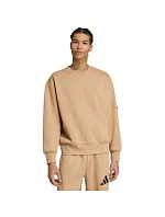 Pánska mikina adidas Essentials Loose Fit 3 Bar Logo Beige JX5668
