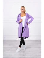 Fialová bunda s potlačou Fialová bunda s potlačou