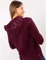 Mikina D10600BI02690A8NO burgundy