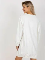 Mikina VI BL 3212.15X bielo-zelená