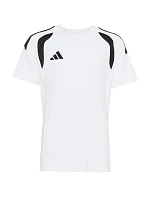 Detské tričko Tiro 26 League Tee white and black KC3699 Detské tričko Tiro 26 League Tee white and black KC3699