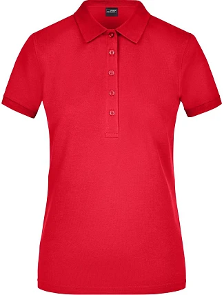 Daiber JN 709 Dámske elastické polo tričko z piké 02.0709 červené Daiber JN 709 Dámske elastické polo tričko z piké 02.0709 červené
