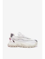 Damskie Sportowe Buty Cross Jeans II2R4017C Białe