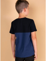 Chlapčenské tričko 298 TS TL 10496.08P tmavo modrá - FPrice