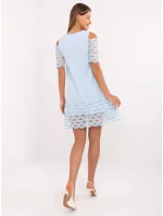 LK SK 506654 šaty.52 svetlo modrá LK SK 506654 šaty.52 svetlo modrá
