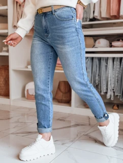 Dámske slim fit džínsy SKINMONDO modré FashionStreet UY2673