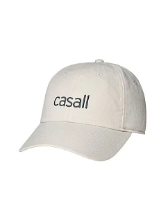 Čiapka Casall Casual Logo Cap, biela