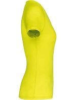 Kariban ProAct PA 477 Dámske športové tričko s výstrihom do V 20.P477 fluorescenčná žltá Kariban ProAct PA 477 Dámske športové tričko s výstrihom do V 20.P477 fluorescenčná žltá