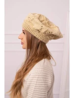 Dámska čiapka Sofia K369 beige