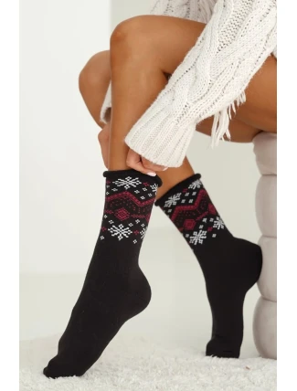 Milena ponožky 0118-011 Stars Nežehlené froté 37-41