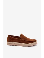 Espadrilky Espadrilky Pánske Camel Rexton Espadrilky Espadrilky Pánske Camel Rexton