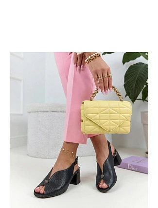 Sandále na podpätku model 226585 Solea Sandále na podpätku model 226585 Solea