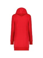 Geografické Nórsko Fabienne W WW4561F/GNO-RED Mikina s kapucňou