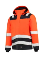 Midi Parka High Vis Bicolor unisex pracovná bunda fluorescenčná oranžová