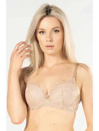 Dámska push-up podprsenka VICTORIA Mocca - Nipplex Dámska push-up podprsenka VICTORIA Mocca - Nipplex