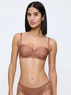 Dámska podprsenka Signature Sheer Bra WDP - BROWN - hnedá 6901 - Triumph