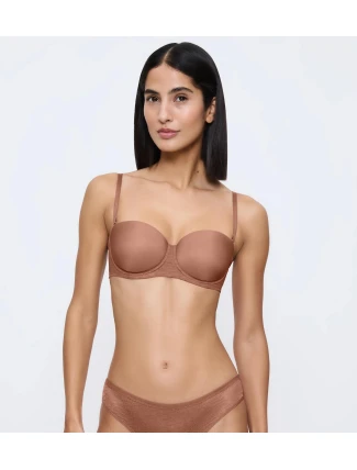 Dámska podprsenka Signature Sheer Bra WDP - BROWN - hnedá 6901 - Triumph Dámska podprsenka Signature Sheer Bra WDP - BROWN - hnedá 6901 - Triumph