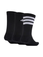 Adidas Logo 3 páry ponožiek čierne JI6315