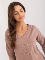 Blúzka RV BZ 9143.87P tmavá lila