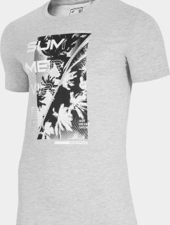 Pánske tričko 4F TSM262 sivé