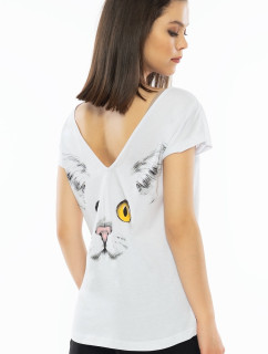 Dámske pyžamo šortky Veľká mačka