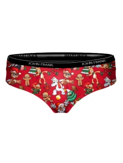 Dámske nohavičky John Frank WJFD-H52-CH-RED PARTY