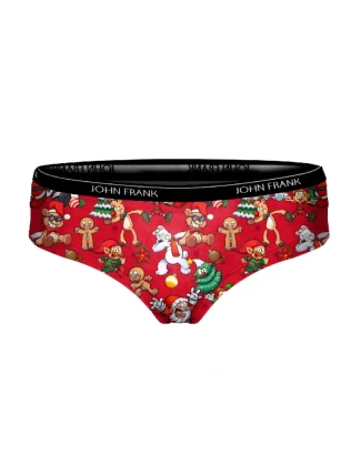 Dámske nohavičky John Frank WJFD-H52-CH-RED PARTY