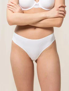 Dámske nohavičky Lovely Micro Brazilian String 2P - WHITE - biela 0003 - TRIUMPH