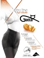 Pančuchy Gatta Bye Cellulite 50 den 5-XL Pančuchy Gatta Bye Cellulite 50 den 5-XL