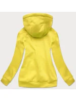 Dámska tepláková mikina v hruškovej farbe (W02-71)