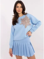 Mikina MI BL M6098.05P sivá