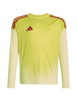 Detské brankárske tričko adidas Tiro 25 Competition Long Sleeve Jersey žlto-červené KJN2020