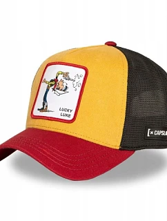 Capslab Lucky Luke Multicolor Trucker baseballová čiapka - CL/LCK2/1/PCT/COW
