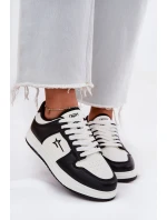 Sneakersy Damskie Big Star RR274A240 HI-POLY SYSTEM Biało-Czarne