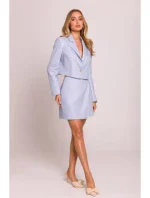 M854 Mini sukňa - svetlomodrá